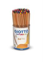 PASTELLI GIOTTO NATURA BARATTOLO 84PZ 520200