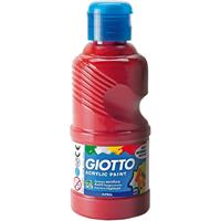 TEMPERA GIOTTO 250ML ACRILICA ROSSO 534008