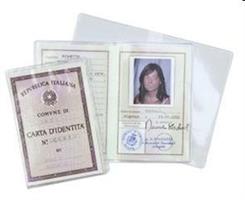 CUSTODIA PVC CARTA IDENTITA' CON INS.SUPERIORE CF200 99020060