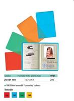 CUSTODIA PVC CARTA IDENTITA' PLASTICA COLOR.CF200 SVAR 20034160