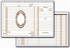 DU155800000 SCHEDE PER DENTISTI