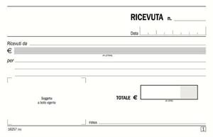 DU162570000 RICEVUTA GENERICA 50X2 AUTORIC. 10X16,8