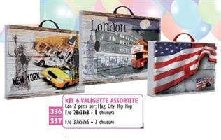 VALIGETTA POLIONDA 37X52X5 STAMPATE KIT 6PZ PF14235MIX 193