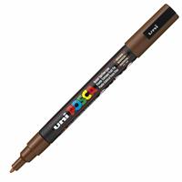 UNIPOSCA FINE MARRONE DA 12 PC-3M
