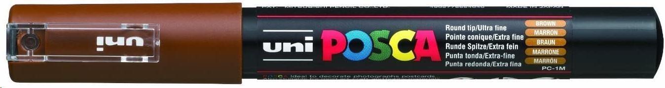 UNIPOSCA ULTRAFINE MARRONE DA 12 PC-1M