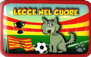 ASTUCCIO 3ZIP LECCE CALCIO VUOTO 32NIK096