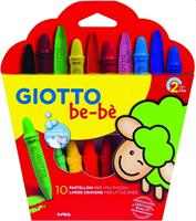 GIOTTO BEBE' PASTELLI CERA AS10PZ CF6 466800 477900