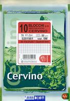 BLOC NOTES PIGNA CERVINO 21X29 5MM 50FG F10