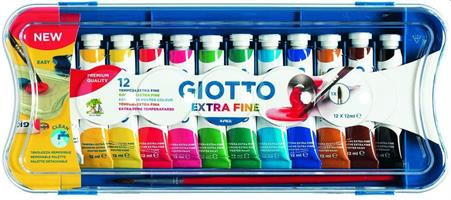 TEMPERA GIOTTO SCATOLA ML12 DA 12 CF5 F30410000 0299
