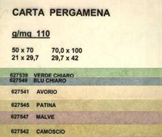 CARTA PERGAMENATA A4 110GR CF100 627.539