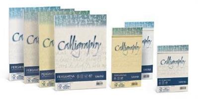 CARTA PERGAMENATA CALLIGRAPHY A4 190GR NOCCIOLA 50FG FAVINI