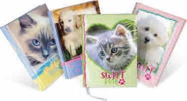 DIARIO 12 MESI NON DATATO SWEET PETS ASS D120-SWP-XX