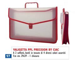 VALIGETTA POLIONDA 29X39 2SOFFIETTI CIAC PPL 7840