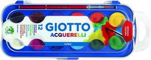 ACQUERELLI GIOTTO PLASTICA 12 COLORI CF10 F351200 0293
