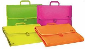 PROMO VALIGETTA POLIONDA 39X26X10 ORNA PPL FLUO' NON UTILIZZARE