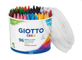 PASTELLI GIOTTO CERA PZ96 IN BARATTOLO 523600