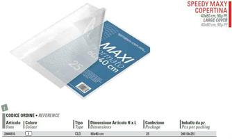 SPEEDYCOVER MAXI 60X40 NEUTRO CF25 29448101