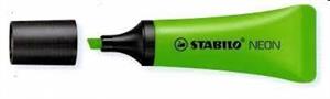EVIDENZIATORE STABILO NEON VERDE DA 10 72/33 1024456 77