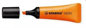 EVIDENZIATORE STABILO NEON ARANCIO DA 10 72/54