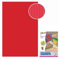 CARTONCINO ONDULATO CWR 50X70 ROSSO CF10 2206/1