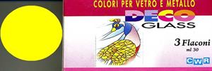 COLORI VETRO METALLO CWR 35ML GIALLO 1632/U26