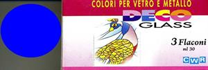 COLORI VETRO METALLO CWR 35ML OLTREMARE 1632/U10