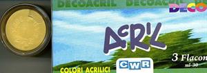 COLORI ACRILICI CWR 35ML ORO D330/U30