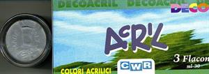 COLORI ACRILICI CWR 35ML ARGENTO D330/U31