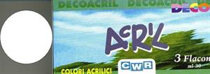 COLORI ACRILICI CWR 35ML BIANCO D330/U01