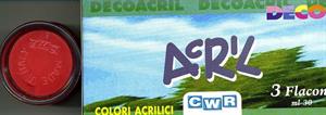 COLORI ACRILICI CWR 35ML CARMINIO D330/U06