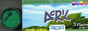 COLORI ACRILICI CWR 35ML VERDE CHIARO D330/U12