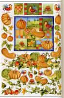 CARTA DECOUPAGE FERRARIO 50X70 ZUCCHE 1086