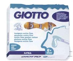 TEMPERA GIOTTO TUB.7/11 21ML VERDE CINABRO PZ6 355011