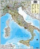 CARTINA ITALIA AMMINISTRATIVA STRADALE 1:1000000 97X122