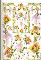 CARTA DECOUPAGE 50X70 FATE DEI FIORI FERRARIO 1039