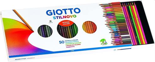 PASTELLI GIOTTO STILNOVO DA 50 IN SCATOLA REGALO 257300