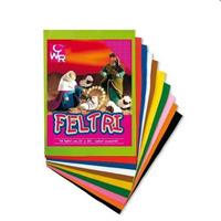 FELTRO 21X30 DA 10FG COLORI ASS. CWR 07653