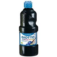 TEMPERA GIOTTO ACRILICA 500ML NERO 533724