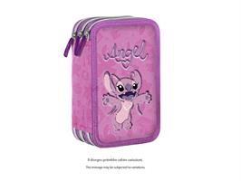 ASTUCCIO 3ZIP GIOTTO 300D STAMPA F/R ANGEL STITCH 2026 LST1217-G