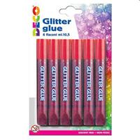 GLITTER COLL CWR 10,5ML 6TUBETTI ROSSO 05883