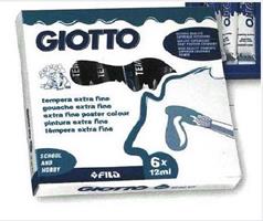 TEMPERA GIOTTO TUB.4/11 12ML VERDE CINABRO PZ6 352011