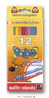 PASTELLI KOH-I-NOOR TRIANG. POLDO AS12PZ CF12 DH3612