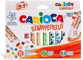 PENNARELLI CARIOCA STAMPERELLO C/TIMBRINI AS12PZ 42240