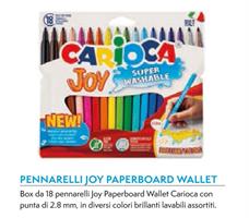 PENNARELLI CARIOCA SUPER JOY PAPERBOARD WALLET AS18PZ 40555 0217