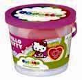 PLASTILINA HELLO KITTY 5BAR.SECCHIELLOTTO 85822