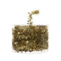 DECORI NATALE GHIRLANDA ORO BRILLANTE 35MMx7MT 420106