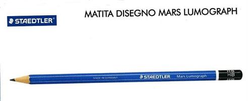MATITA STAEDTLER 3H MARS LUMOGRAPH PZ12 100-3H