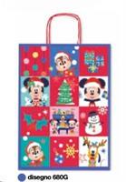 SHOPPERS FANTASIA NATALE MANICO RITORTO 16X08X21 CF25DISNEY 680G