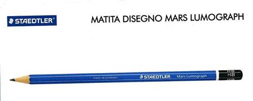 MATITA STAEDTLER 7B MARS LUMOGRAPH PZ12 100-7B