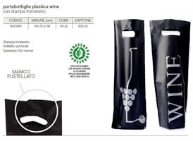 PORTABOTTIGLIA 16+10x38 NERA VINO CF50 SHC981